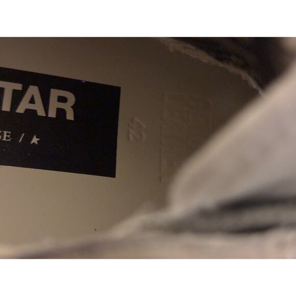 Golden Goose Ball Star Sneakers White & Gold Metallic Star Size 42 EU - Picture 7 of 8